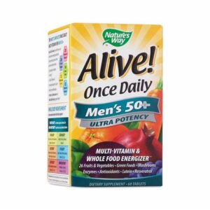 Alive! Once Daily Men’s 50+ Ultra Potency Multivitamin