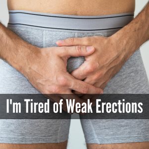 weak erection treatment