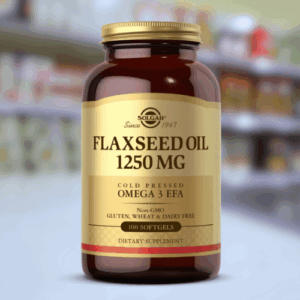 Solgar Flaxseed Oil 1250mg- 100 softgels