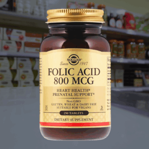 Solgar Folic Acid 800 MCG - 250 Tablets