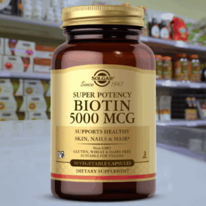 Solgar Biotin 5000 MCG-50 Vegetable Capsules