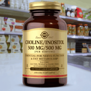 Solgar Choline/ Inositol 500mg-100 Vegetable Capsules