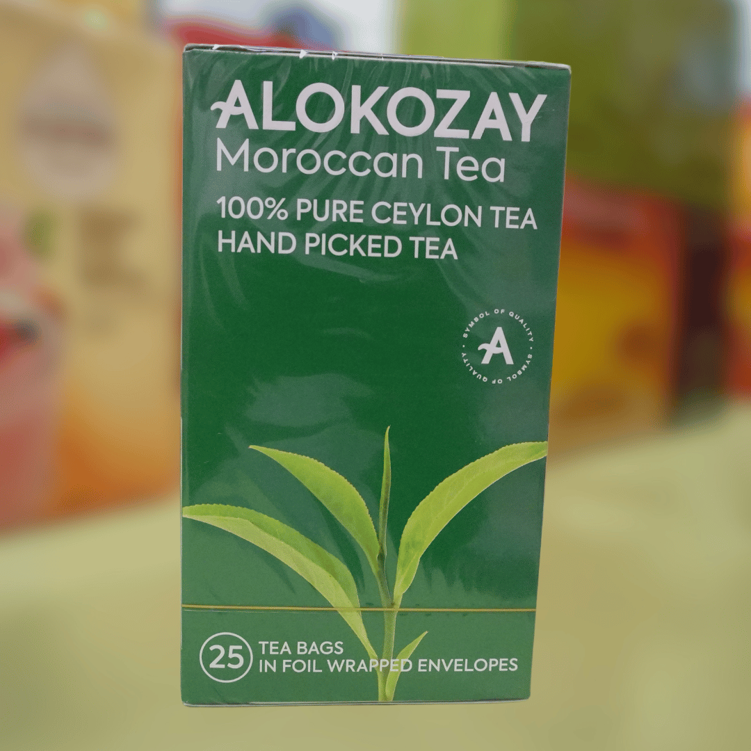 Alokozay Moroccan Green Tea – Soothing & Energizing Herbal Drink - 25 Bags - Image 2