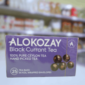 Alokozay Black Currant Infused Black Tea – Rich Aroma & Antioxidant Boost - 25 Bags