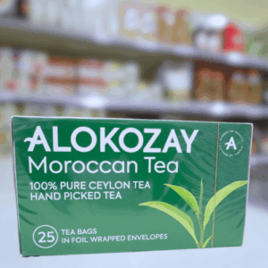 Alokozay Moroccan Green Tea – Soothing & Energizing Herbal Drink - 25 Bags