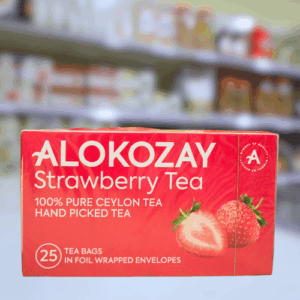 Alokozay Strawberry Tea Bags – Sweet, Aromatic & Antioxidant-Rich Ceylon Black Tea