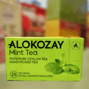 Alokozay Mint Green Tea – Perfect for Digestion and Relaxation - 25 Bags