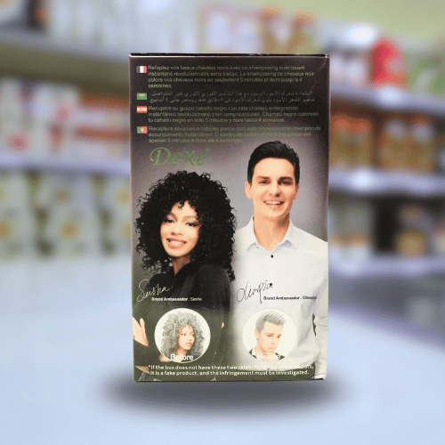 Dexe Black Hair Dye Shampoo - Image 2